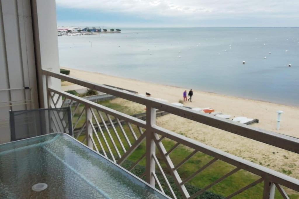 T2 1Ere Ligne Loggia Vue Mer 180 ° Parking Arcachon Bagian luar foto