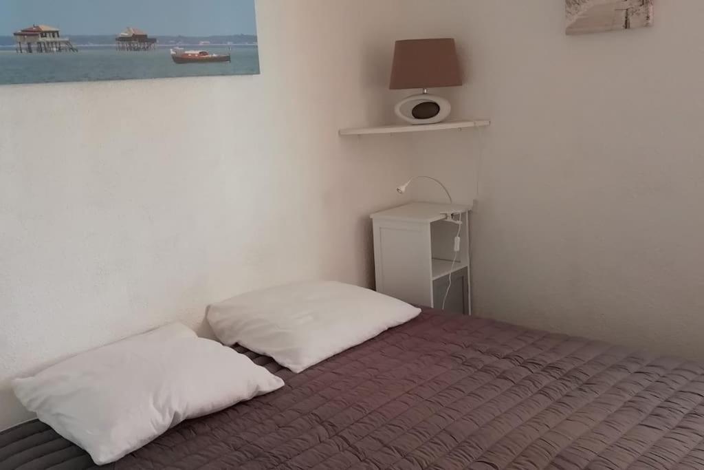 T2 1Ere Ligne Loggia Vue Mer 180 ° Parking Arcachon Bagian luar foto